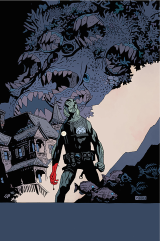Illustration for article titled Mike Mignola's Favorite Artwork From Hellboy's Last 20 Years